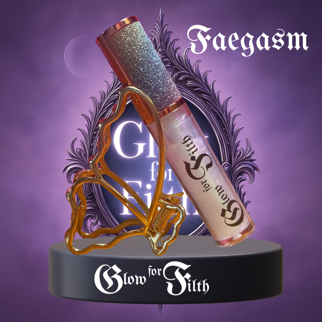 FAEGASM - Fairy Fantasy Iridescent Purple Gloss with a Bite by Glow for Filth