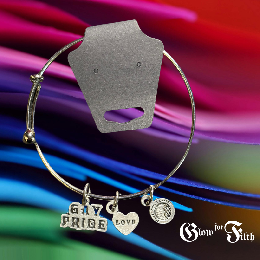GAY PRIDE Charm Bracelet – LGBTQ+ Love Stack