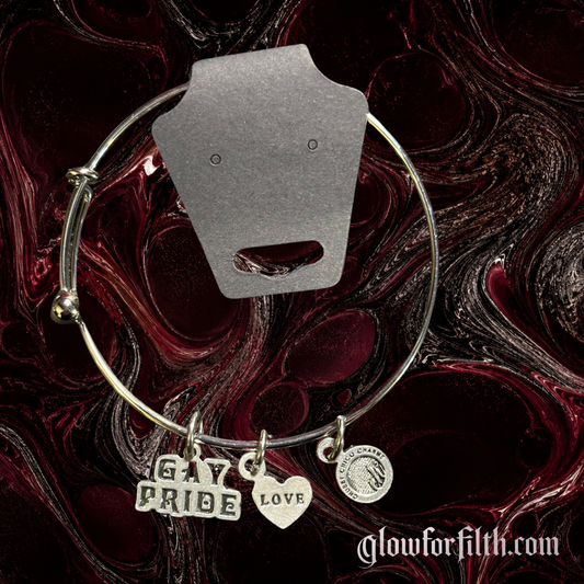GAY PRIDE Charm Bracelet – LGBTQ+ Love Stack