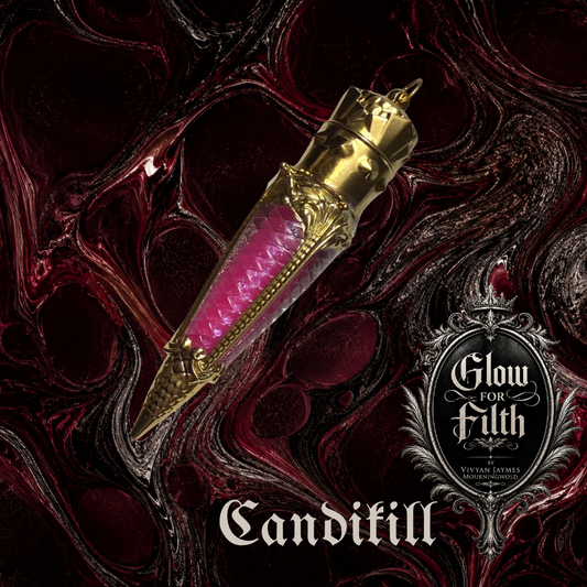 CANDIKILL – Candy-Coated, Shimmering Pink, Chaos in a Gloss by Glow for Filth