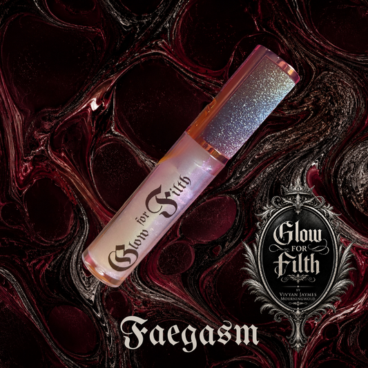 FAEGASM - Fairy Fantasy Iridescent Purple Gloss with a Bite by Glow for Filth