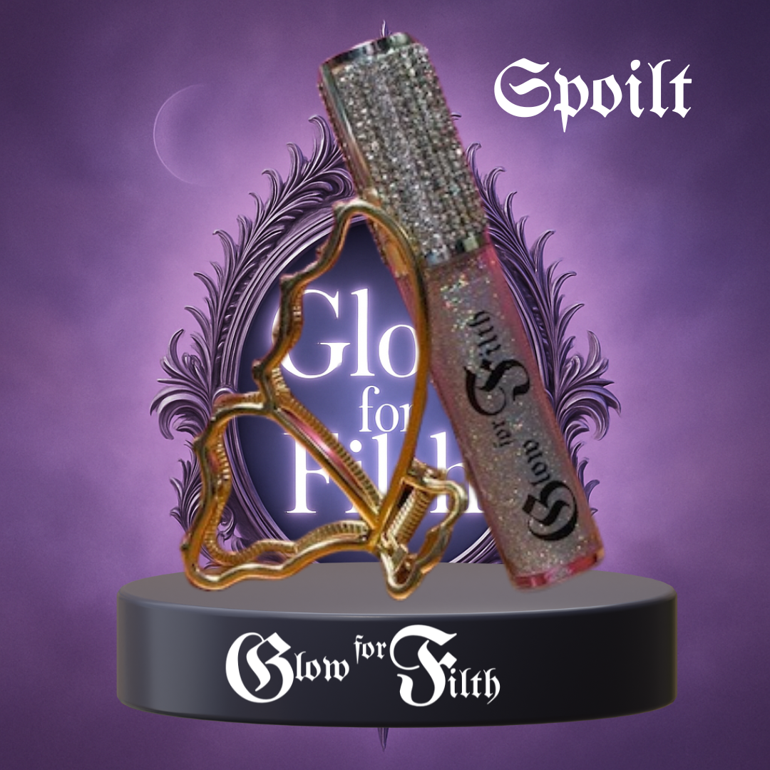 SPOILT – Clear Lip Gloss by Glow for Filth - Luxe Tube