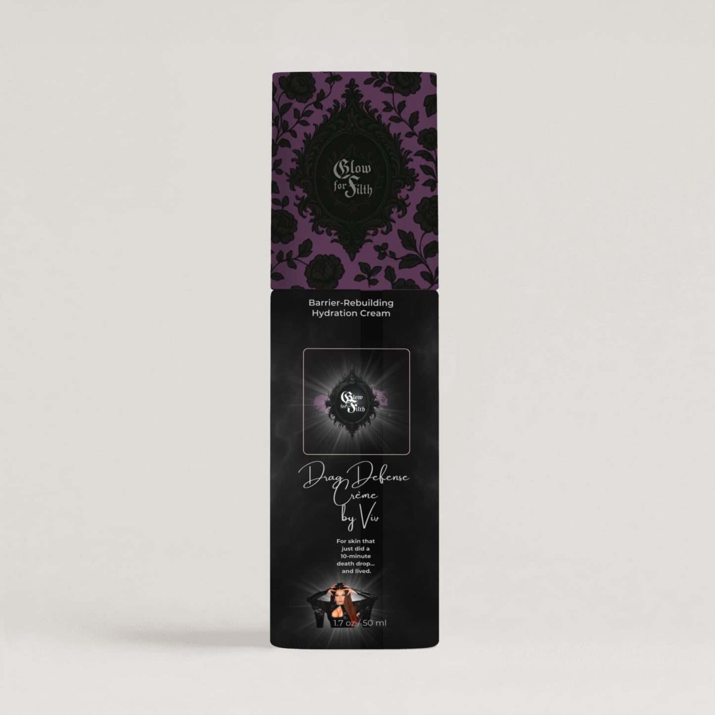 DRAG DEFENSE CRÈME:  Barrier-Restoring Face Cream