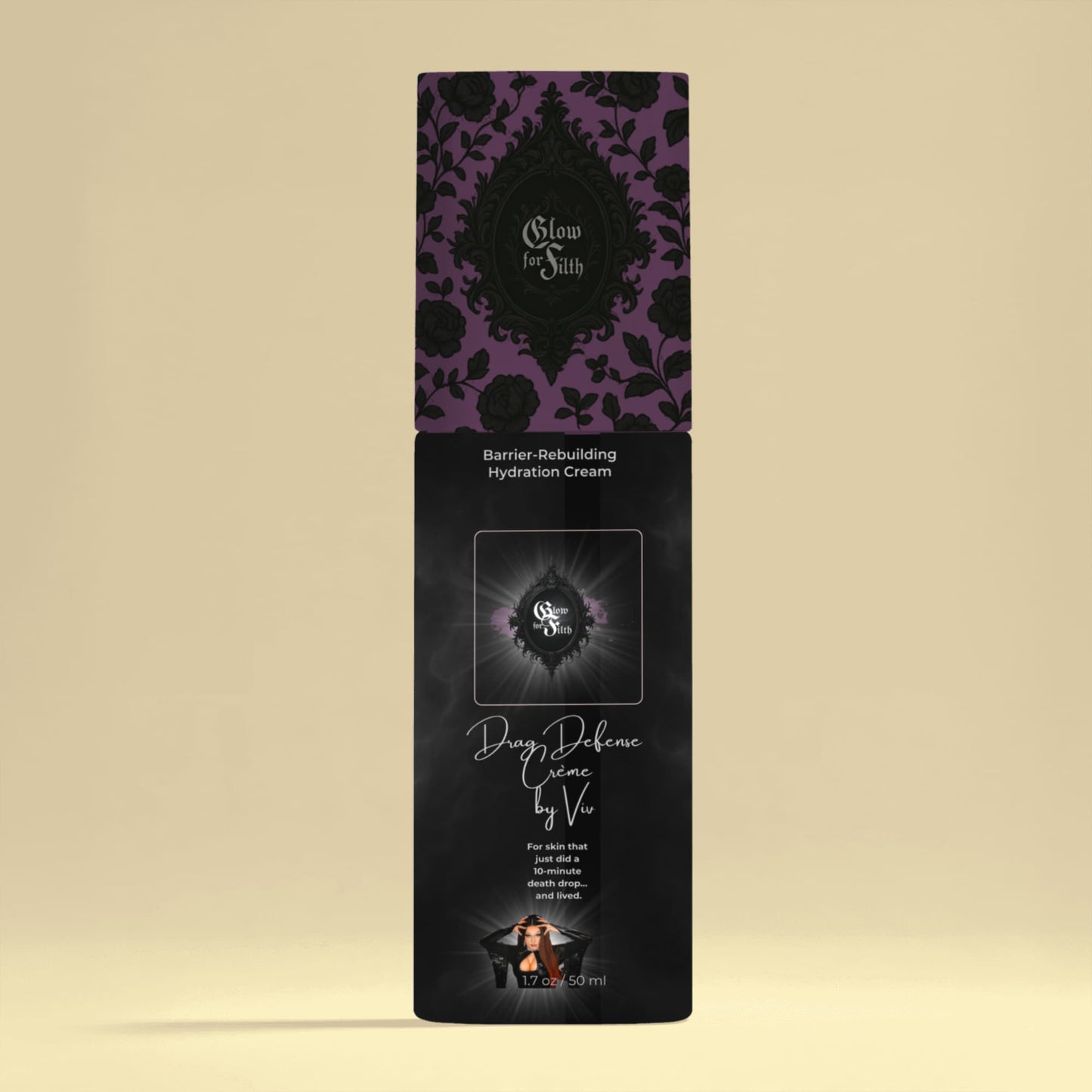 DRAG DEFENSE CRÈME:  Barrier-Restoring Face Cream