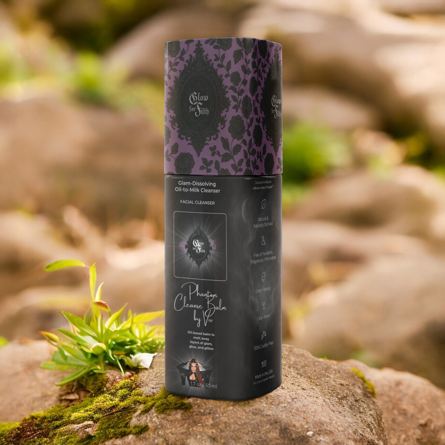 PHANTOM CLEANSE BALM: Glam-Dissolving Oil-to-Milk Cleanser