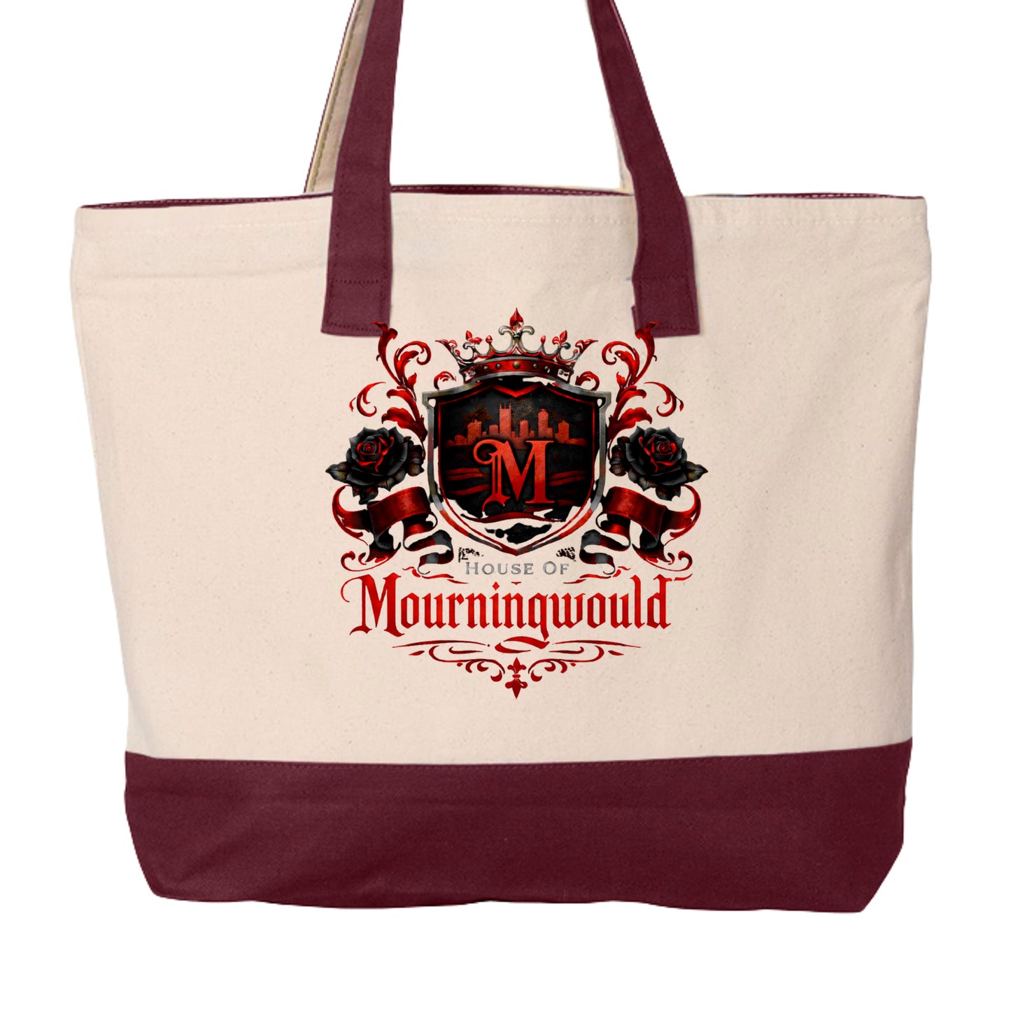 Natural/ Maroon - Q1300 - BACK