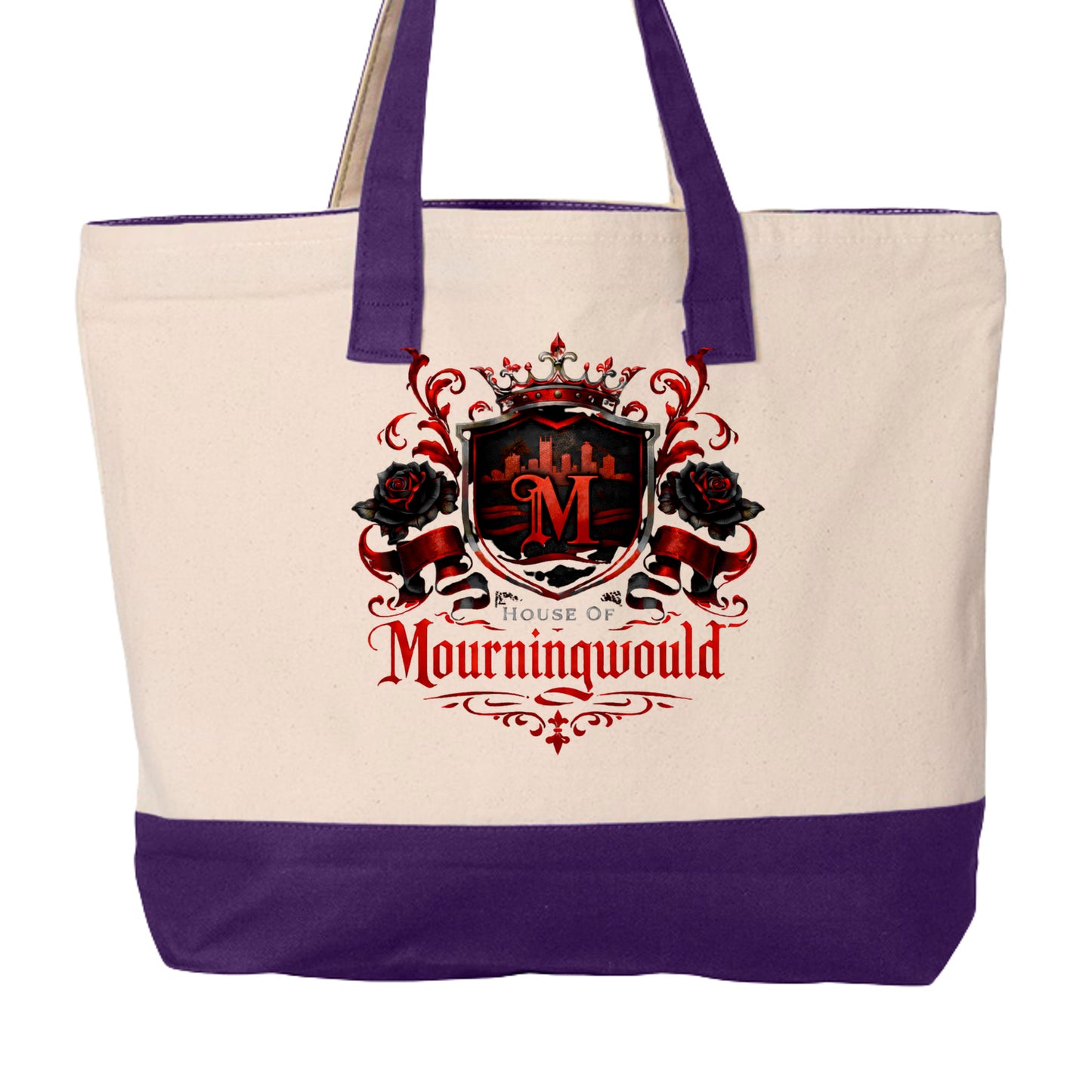 Natural/ Purple - Q1300 - BACK