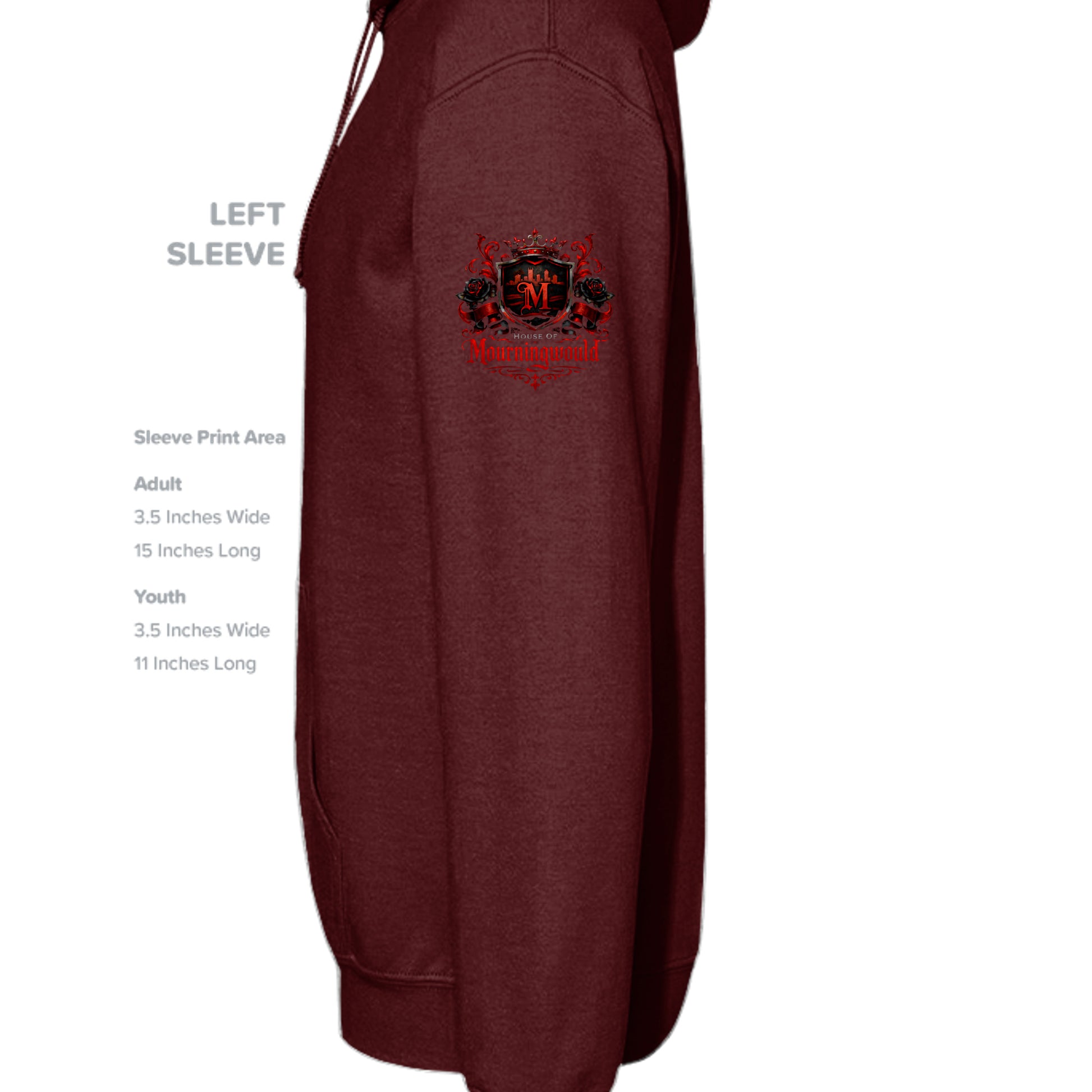 MAROON - G186 - SLEEVE_LEFT