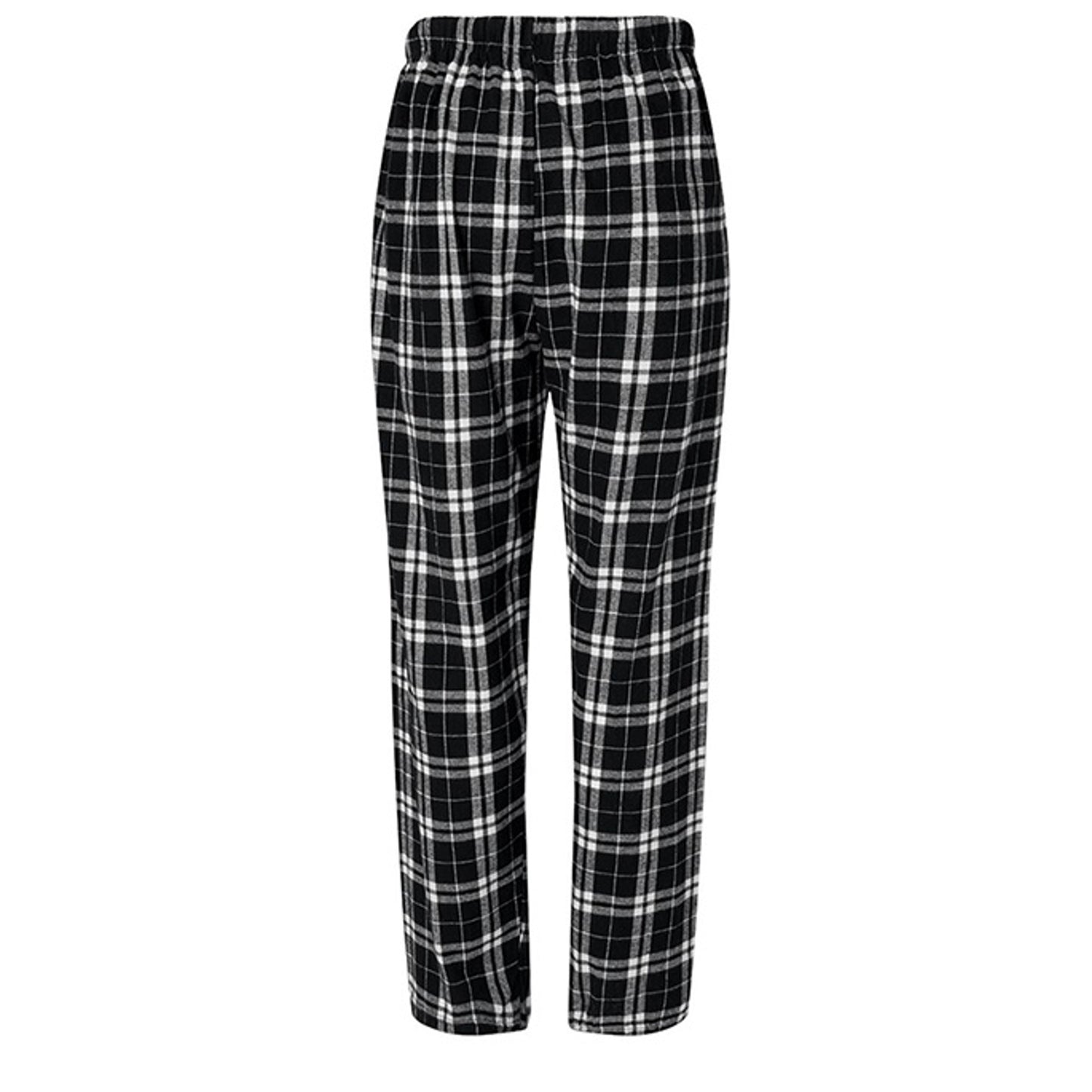 Black/ White Buffalo Plaid - BM6624 - BACK