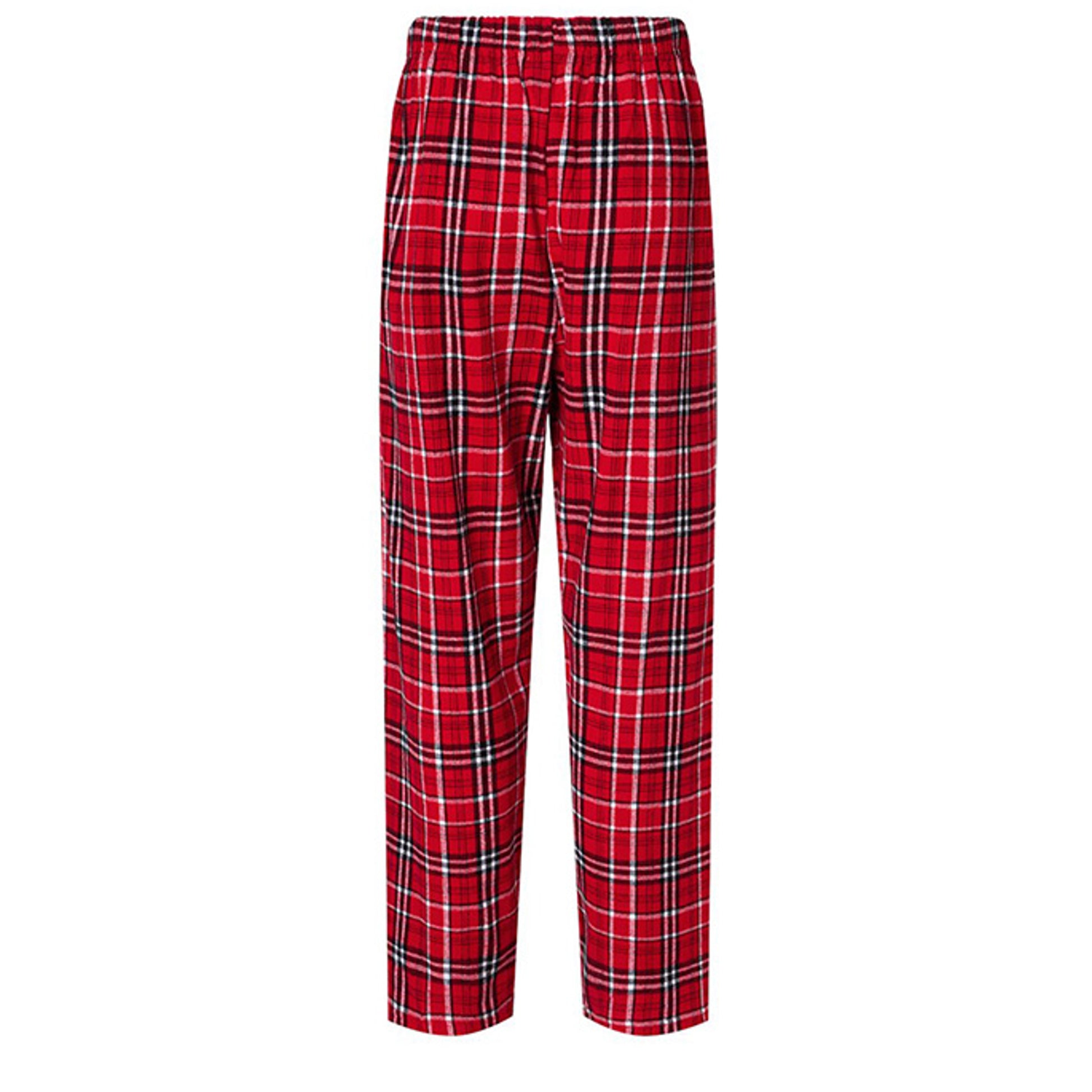 RED/ WHITE PLAID - BM6624 - BACK